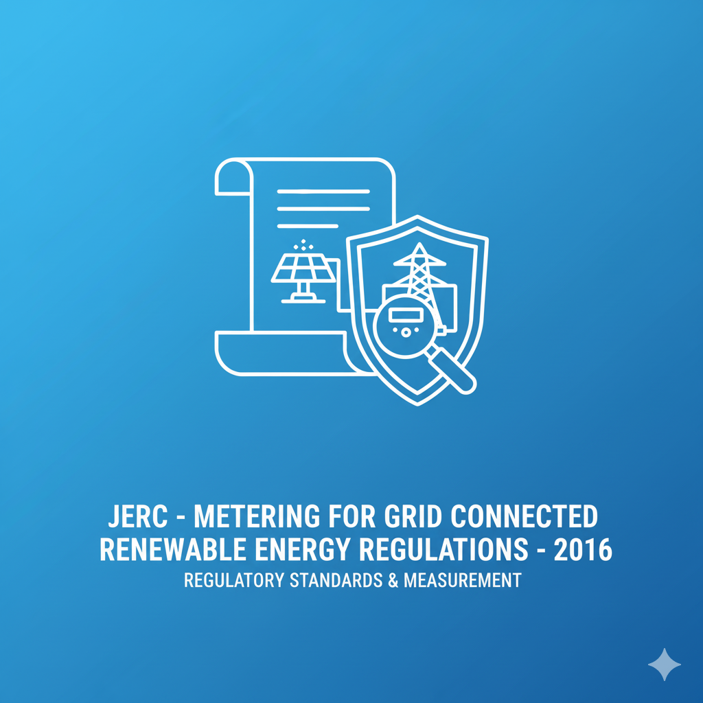JERC- Metering for Grid Connected Renewable Energy Regulations-2016